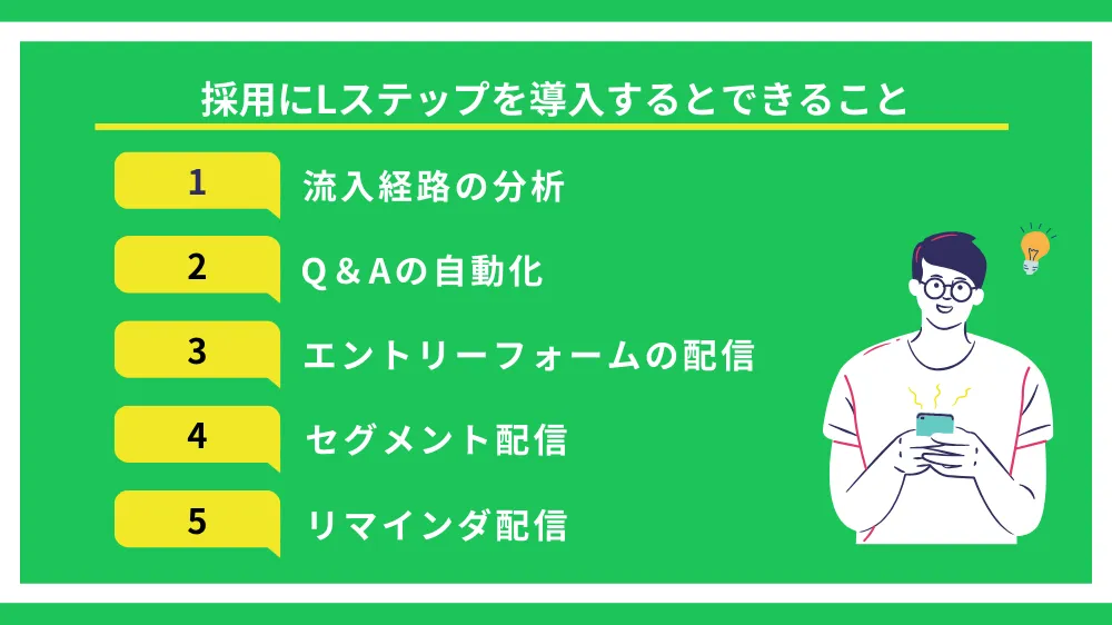 Lステップでできること