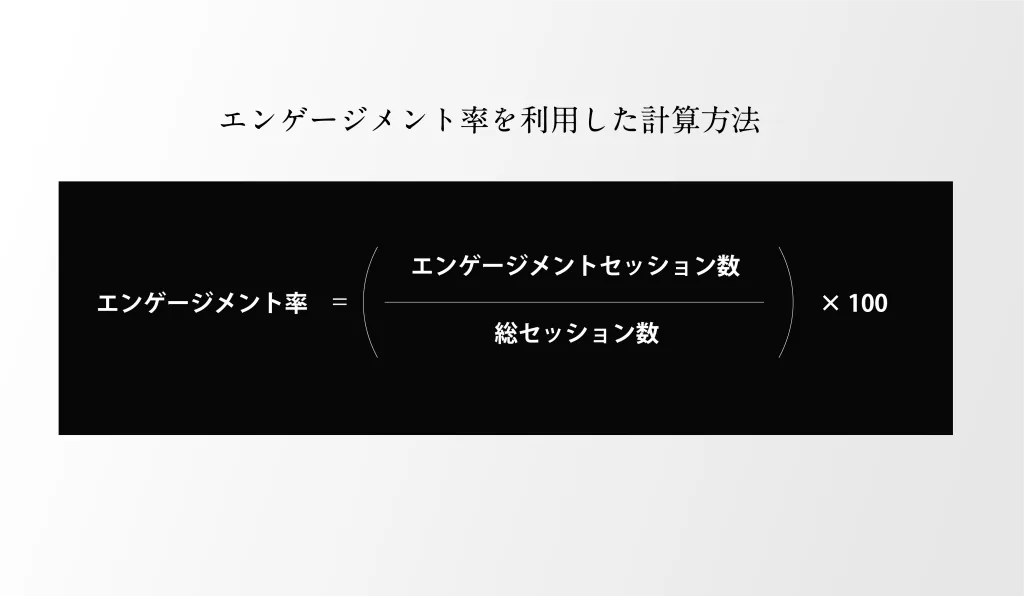 GA4の離脱率_エンゲージメント率を使用した計算方法