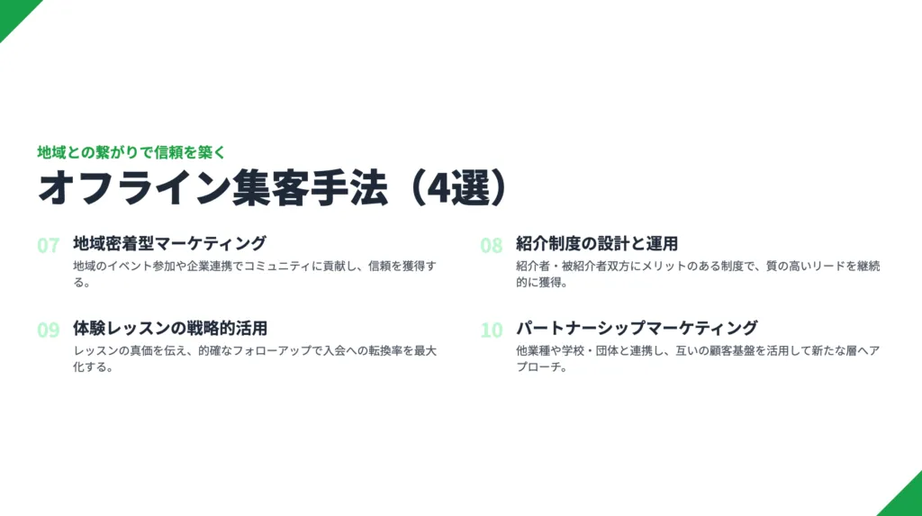 集客手法3